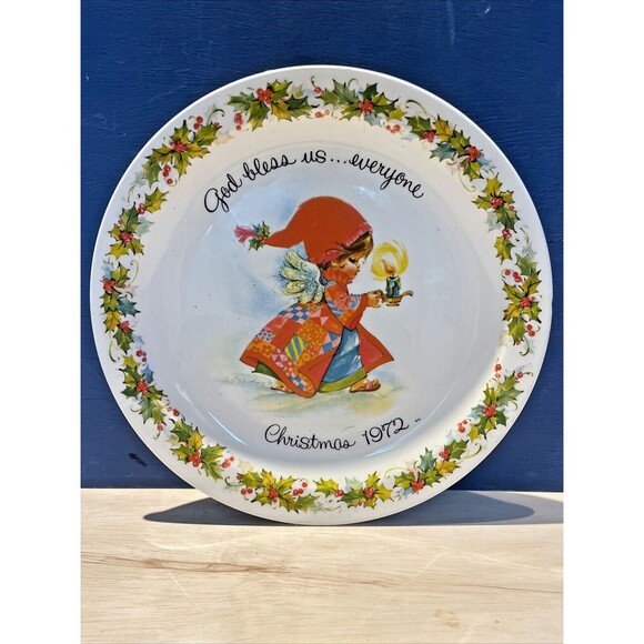 Gigi Commemorative Edition Collector Plate American Greetings Christmas 1972 - Picture 1 of 7